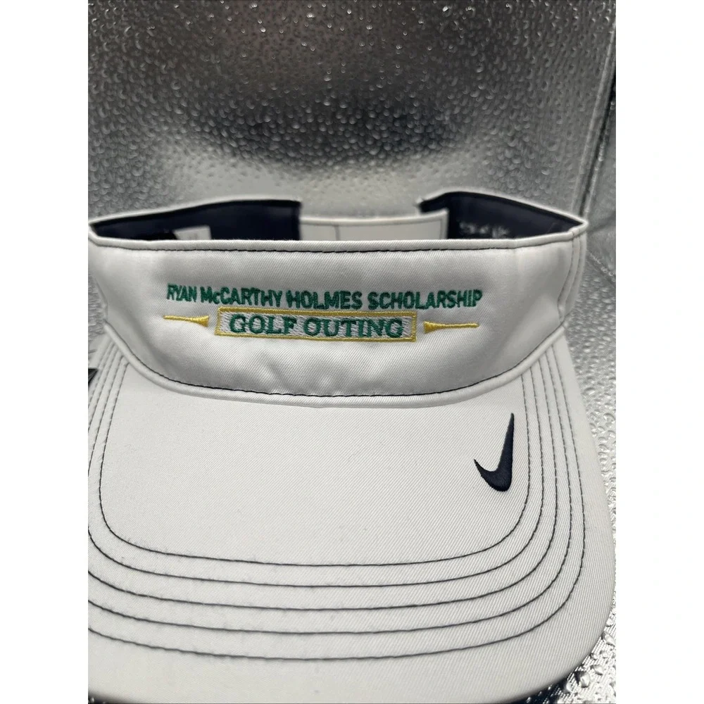 Nike Golf Sports Dri-Fit Swoosh Adjustable Visor Hat NEW NWT Golf Outing